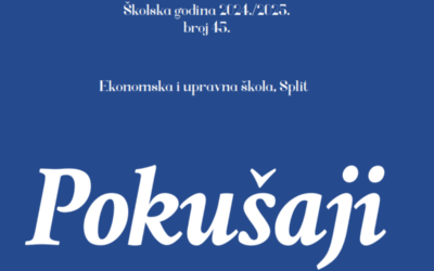Novi broj školskog lista Pokušaji