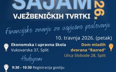 Najava događanja – Međužupanijski sajam vježbeničkih tvrtki 2026.